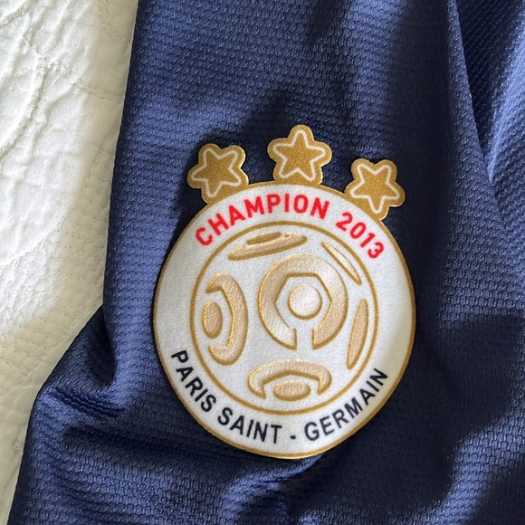 2013/14 Paris Saint-Germain Zlatan Ibrahimovic #10 Jersey Shirt Kit UCL - Picture 3 of 5